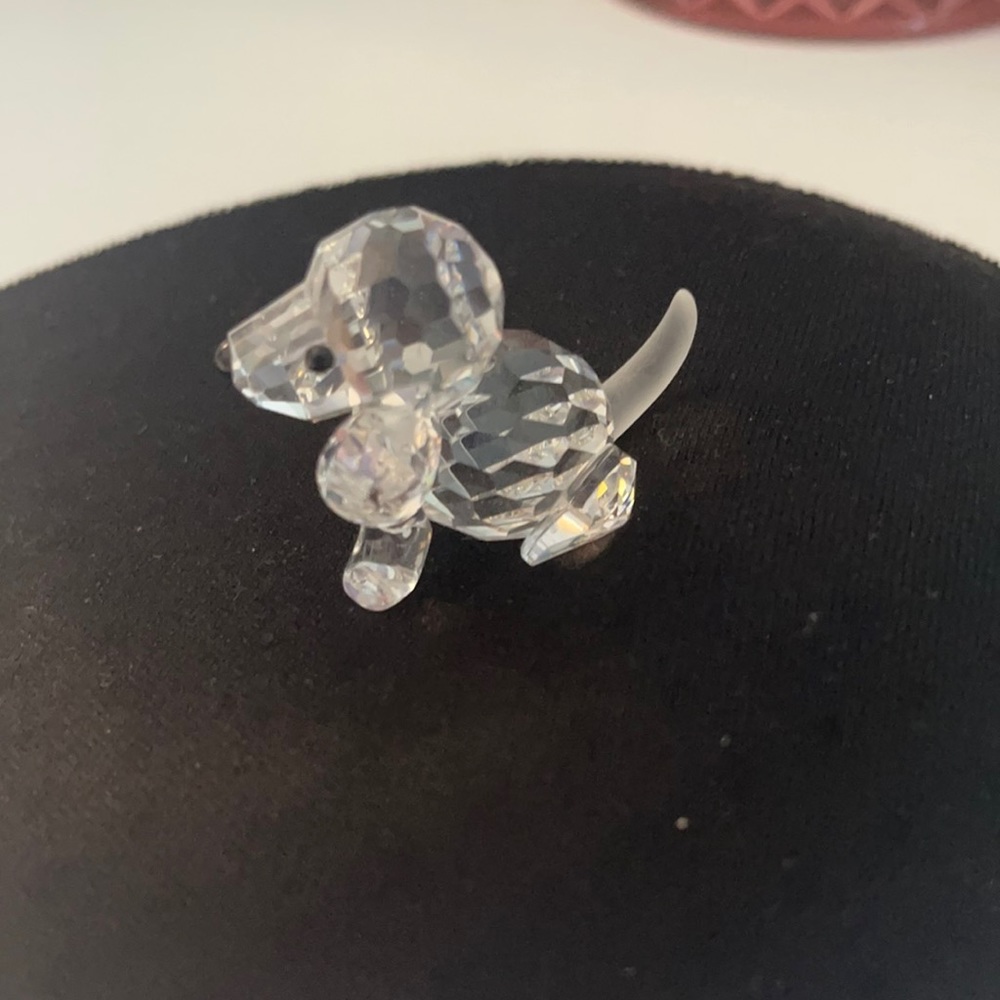 Swarovski poodle figurine excellent condition